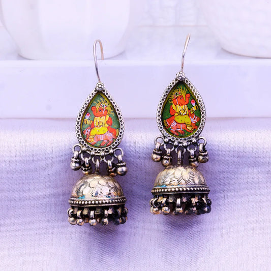 Temple Jhumka