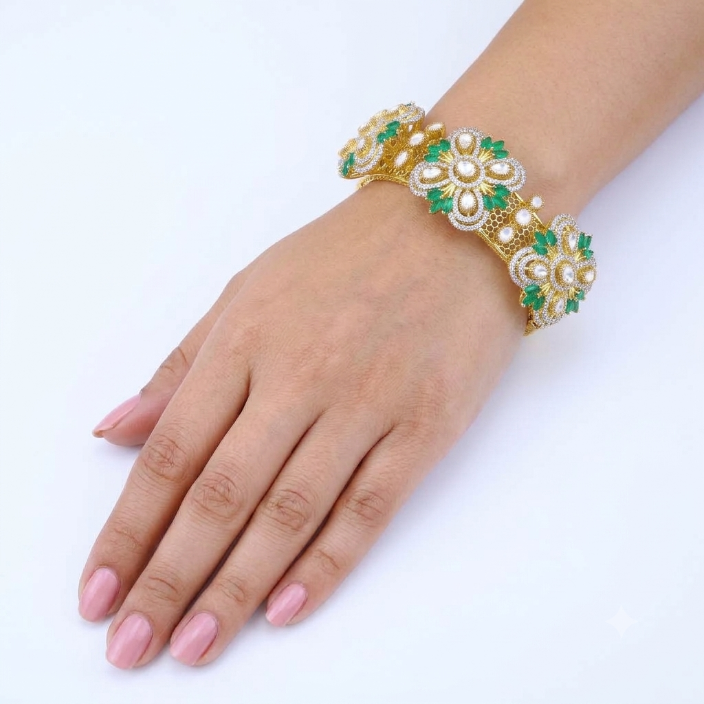 Royal Emerald Bloom