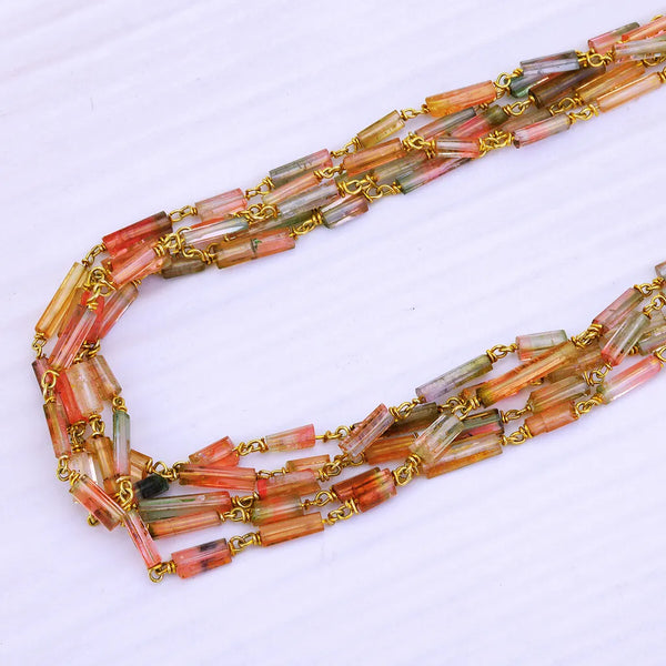 Tourmaline Rods Neckpiece