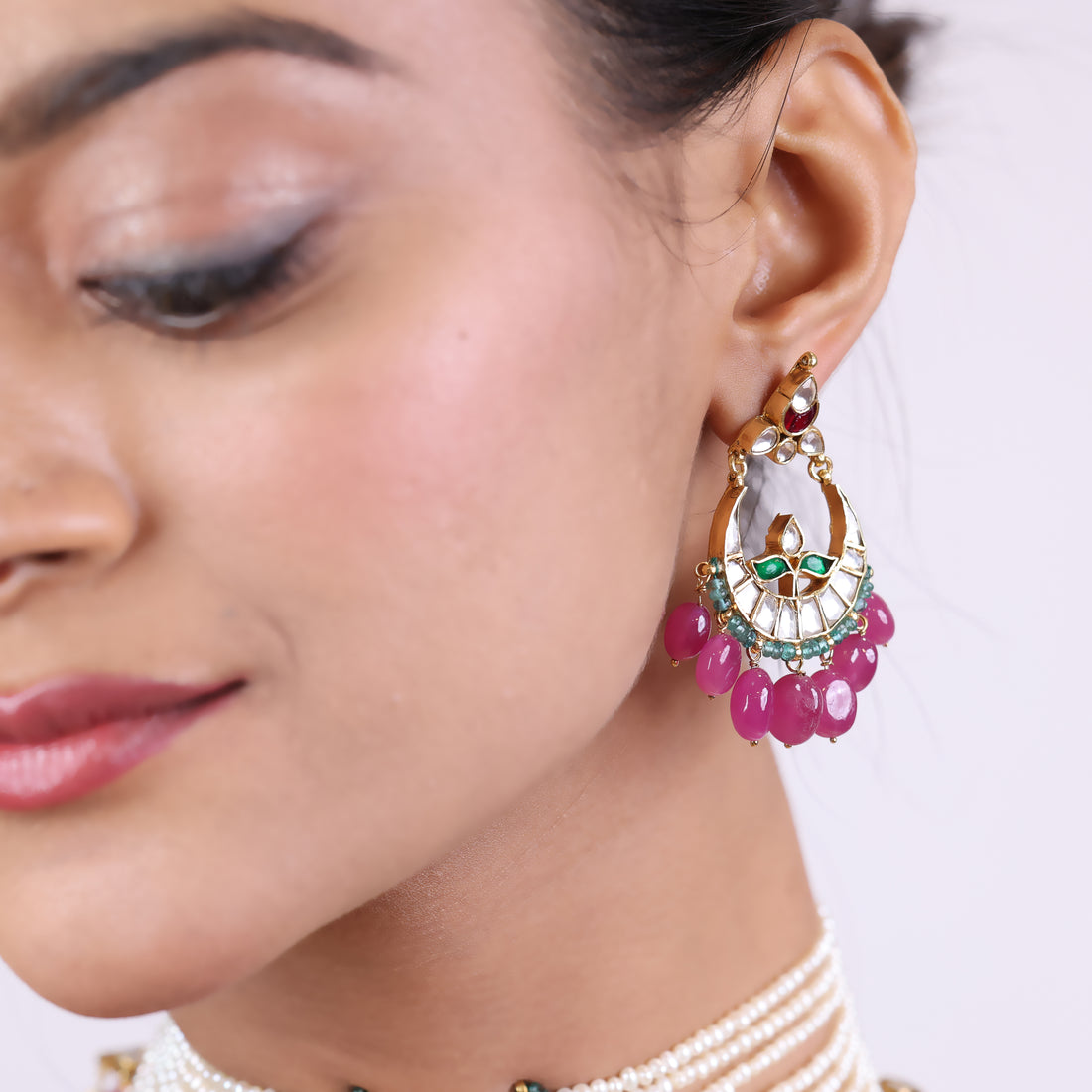Celestial Ruby Necklace Set