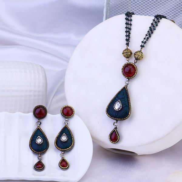 Oxidized Pendant Sets