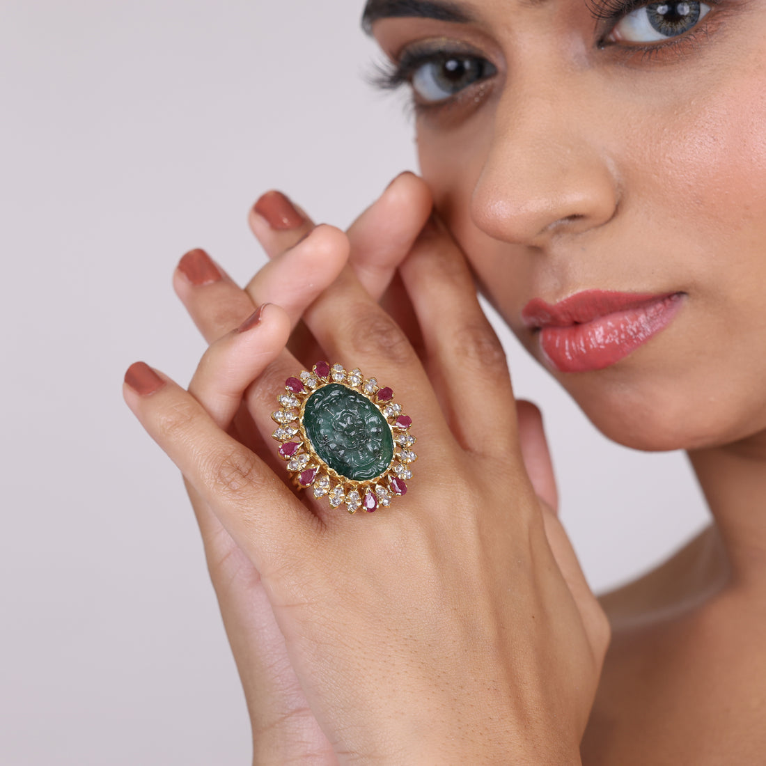 Lustrous Glow Ring