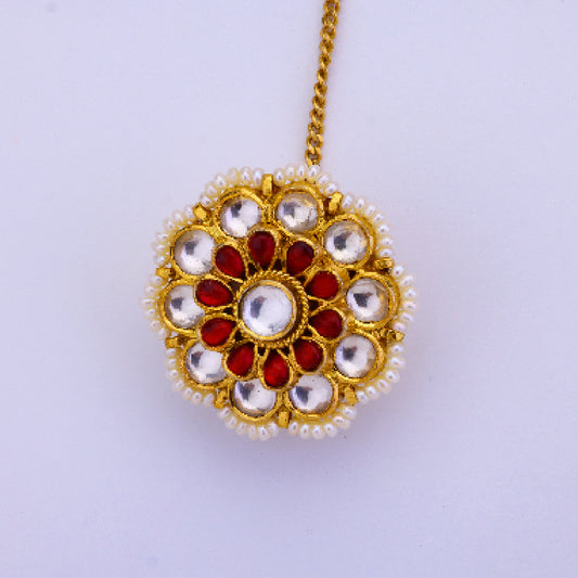 Moissanite Genda Tikka