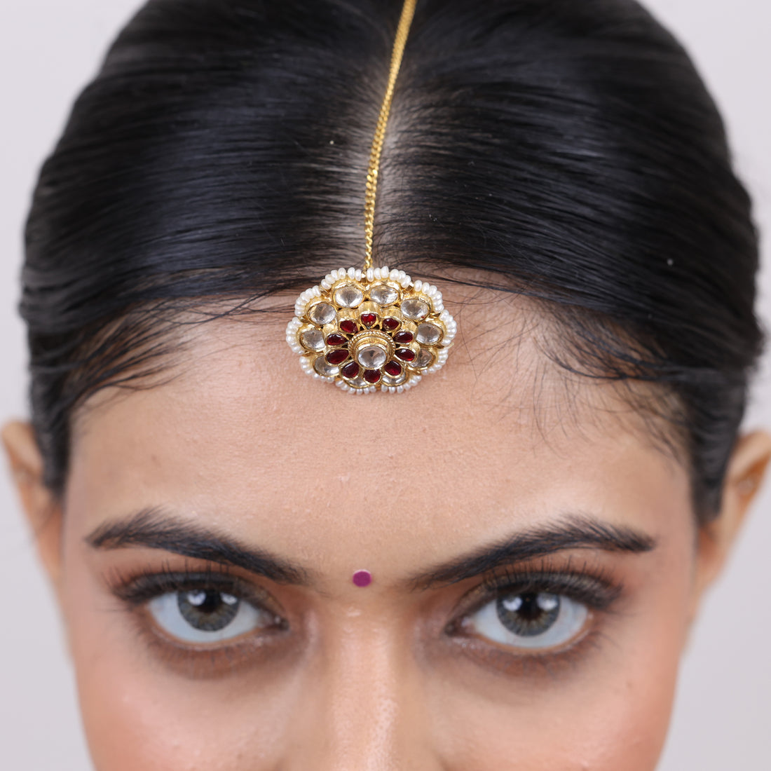 Moissanite Genda Tikka