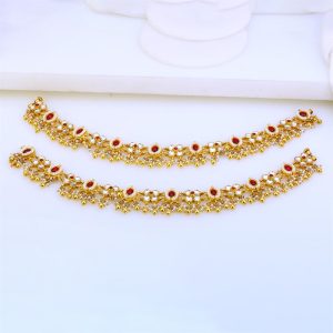 PL00056 Gold Plated Payal 2
