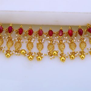 PL00063 Gold Plated Payal 2